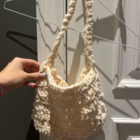 Crocheted bag hand made - Picture 3 of 3